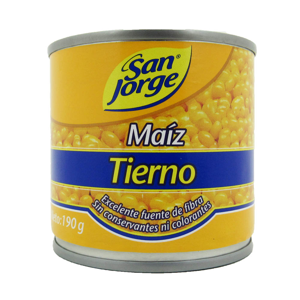 Maíz Tierno San Jorge 190Gr