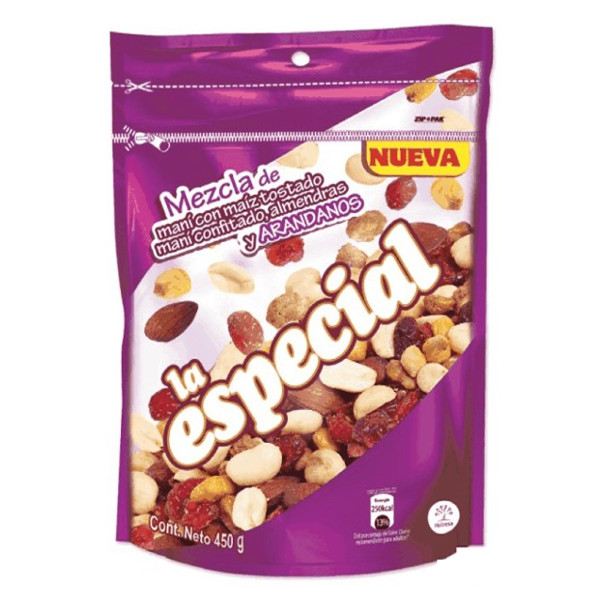 Mezcla Arándanos La Especial Zippack 450Gr