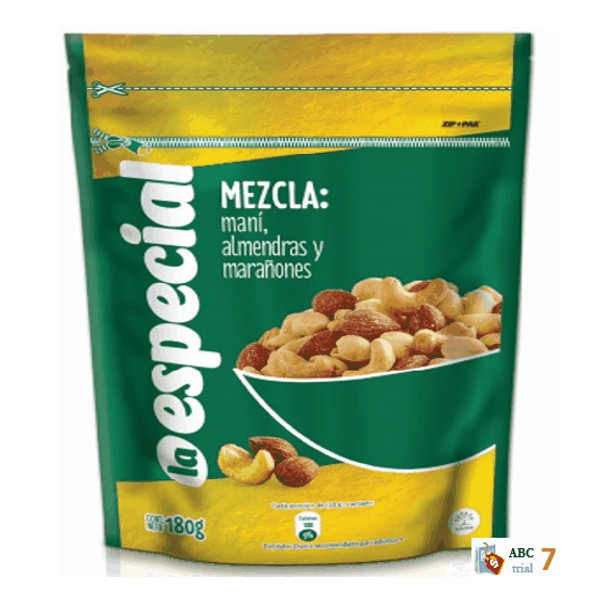 Mezcla La Especial Nueces Doypak 180Gr