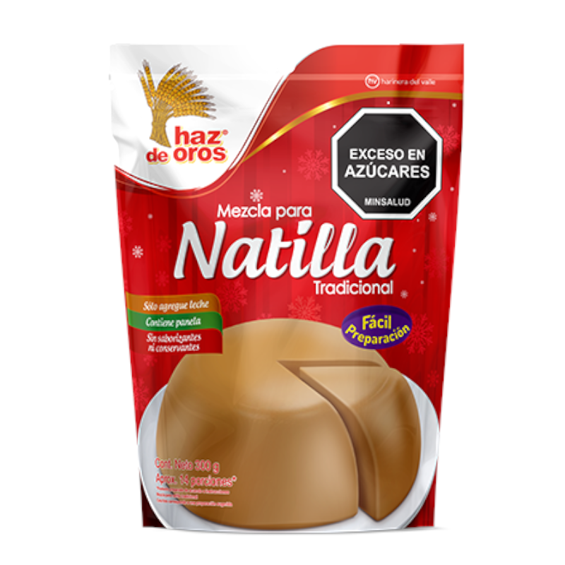 Mezcla Natilla Haz De Oros Navidad 300Gr