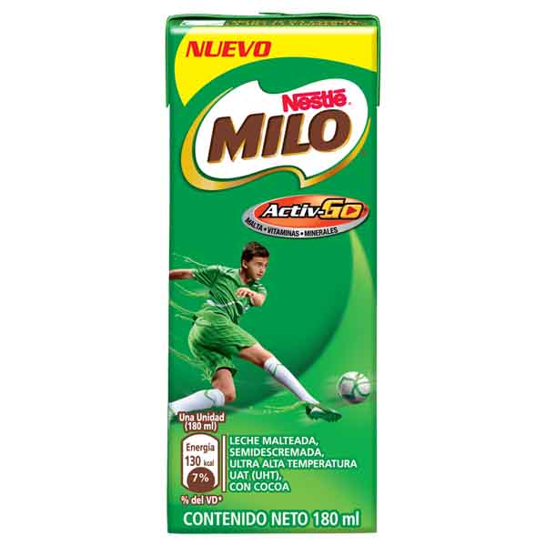 Milo Liquido Activ-Go Tetrapak 180Ml