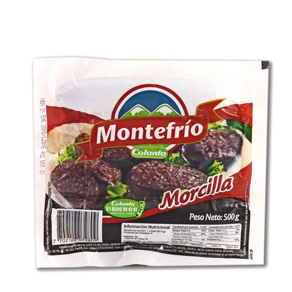 Morcilla Montefrío 500Gr