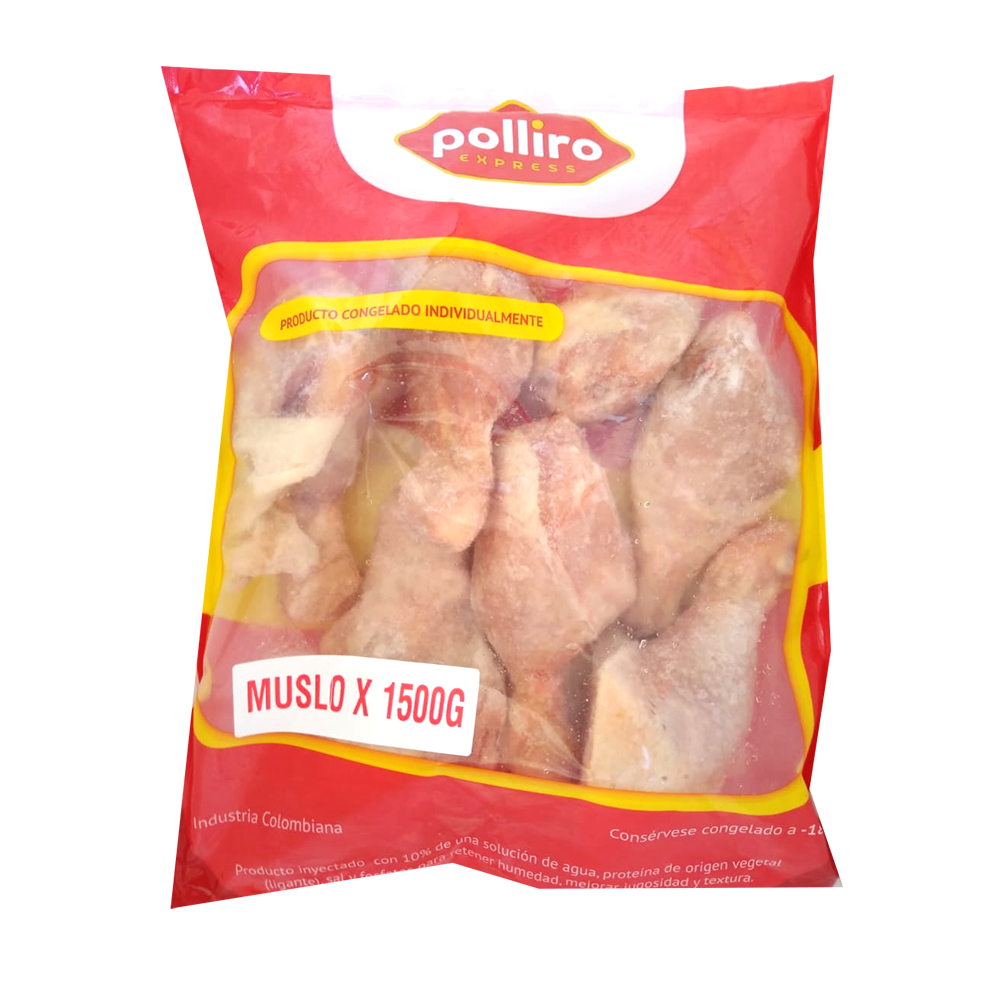 Muslos Polliro Express Bolsa 1500Gr