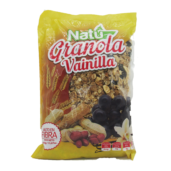 Natugranola Vainilla 450Gr