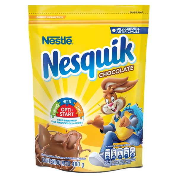 Nesquik Chocolate Doypack 400Gr