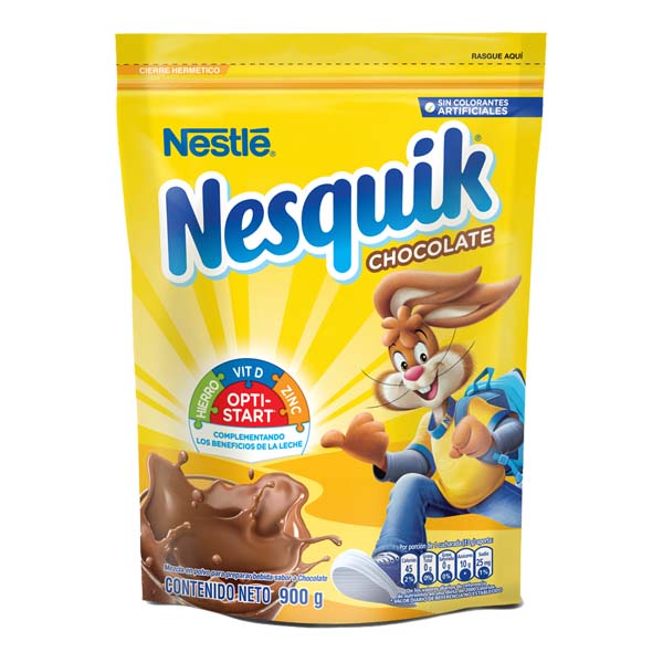 Nesquik Chocolate Doypack 900Gr