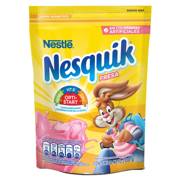 Nesquik Fresa Bolsa 200Gr