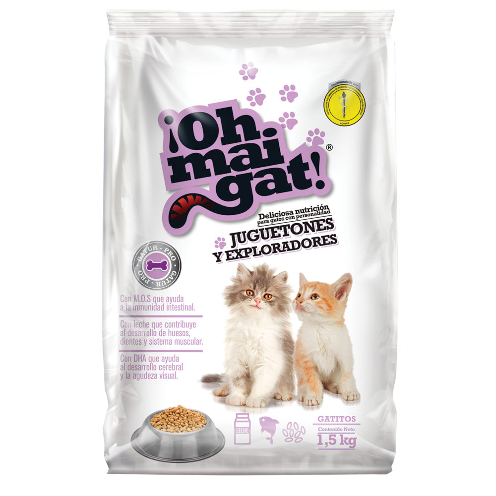 Ohmaigat  Juguetones Y Exploradores 1500Gr