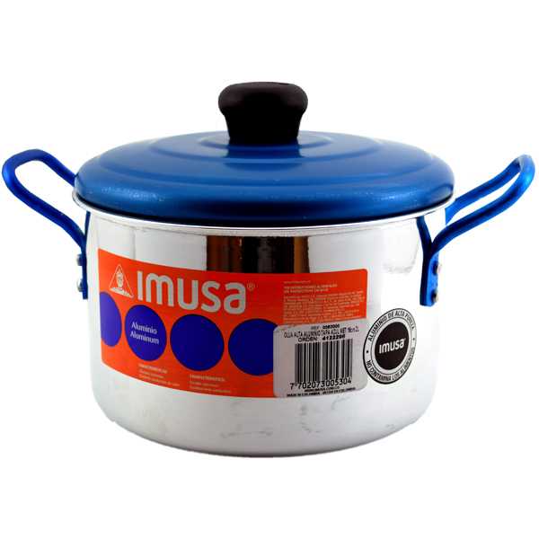 Olla Tapa Azul Imusa 16Cm