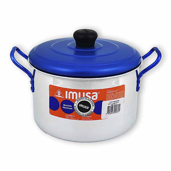 Olla Tapa Azul Imusa 18Cm