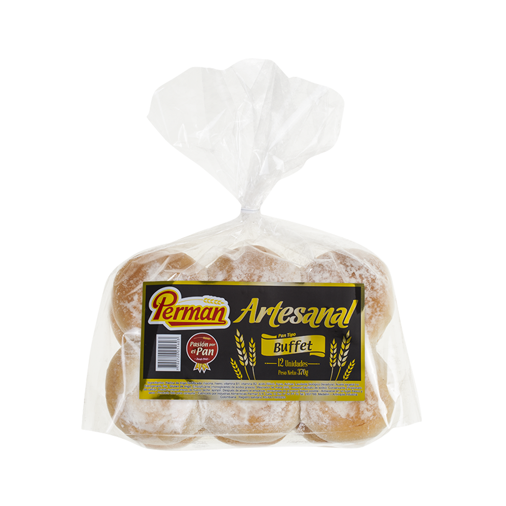 Pan Perman Buffet Artesanal 370Gr