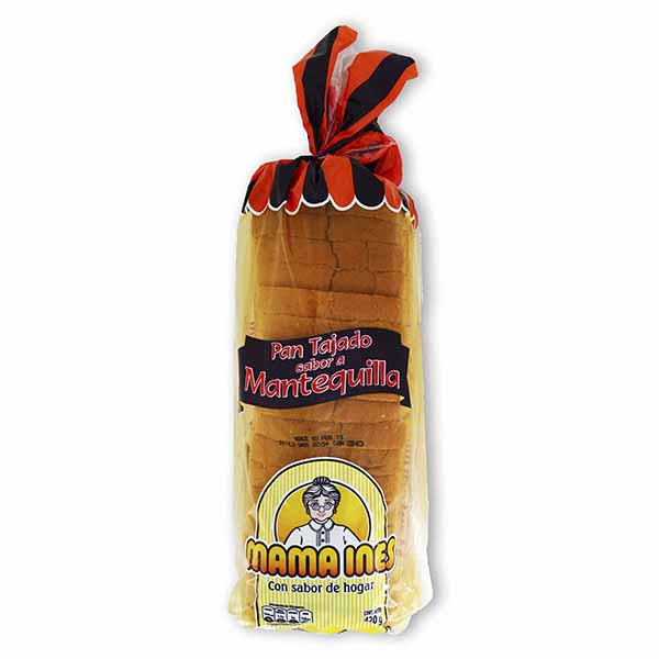 Pan Tajado Mama Ines Mantequilla 420Gr