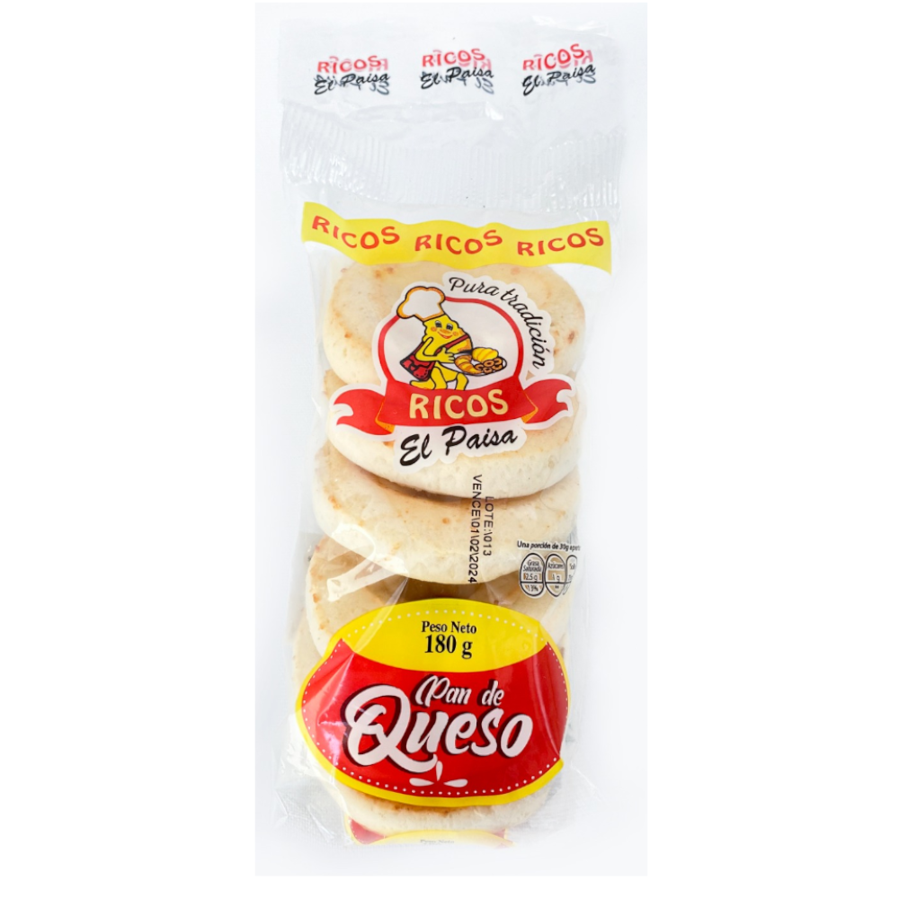 Pandequeso El Paisa 180Gr