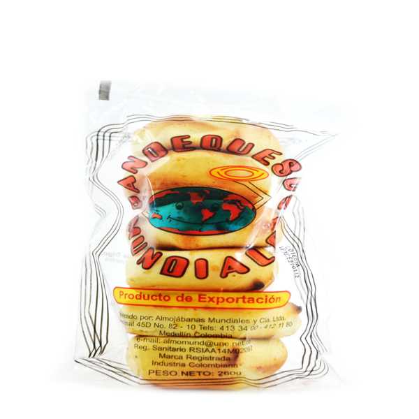 Pandequesos Mundiales 260Gr