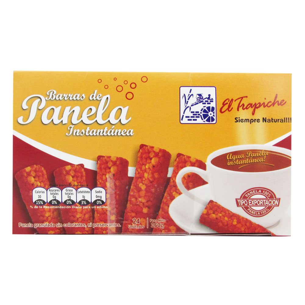 Panela Barra Instantánea El Trapiche 360Gr