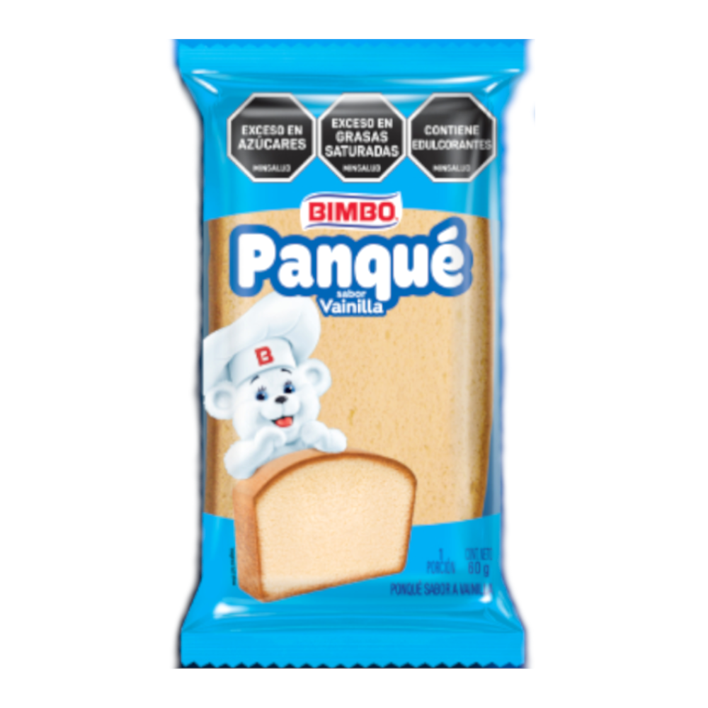 Panqué Bimbo Vainilla 60Gr