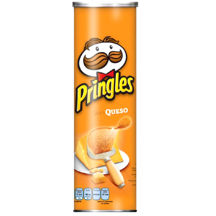 Papas Pringles Queso 124Gr