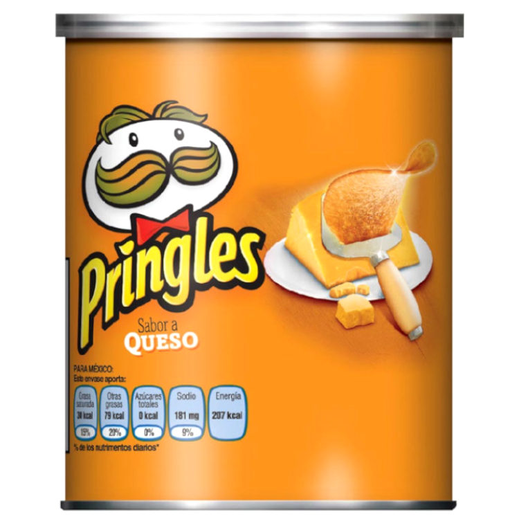 Papas Pringles Queso 40Gr