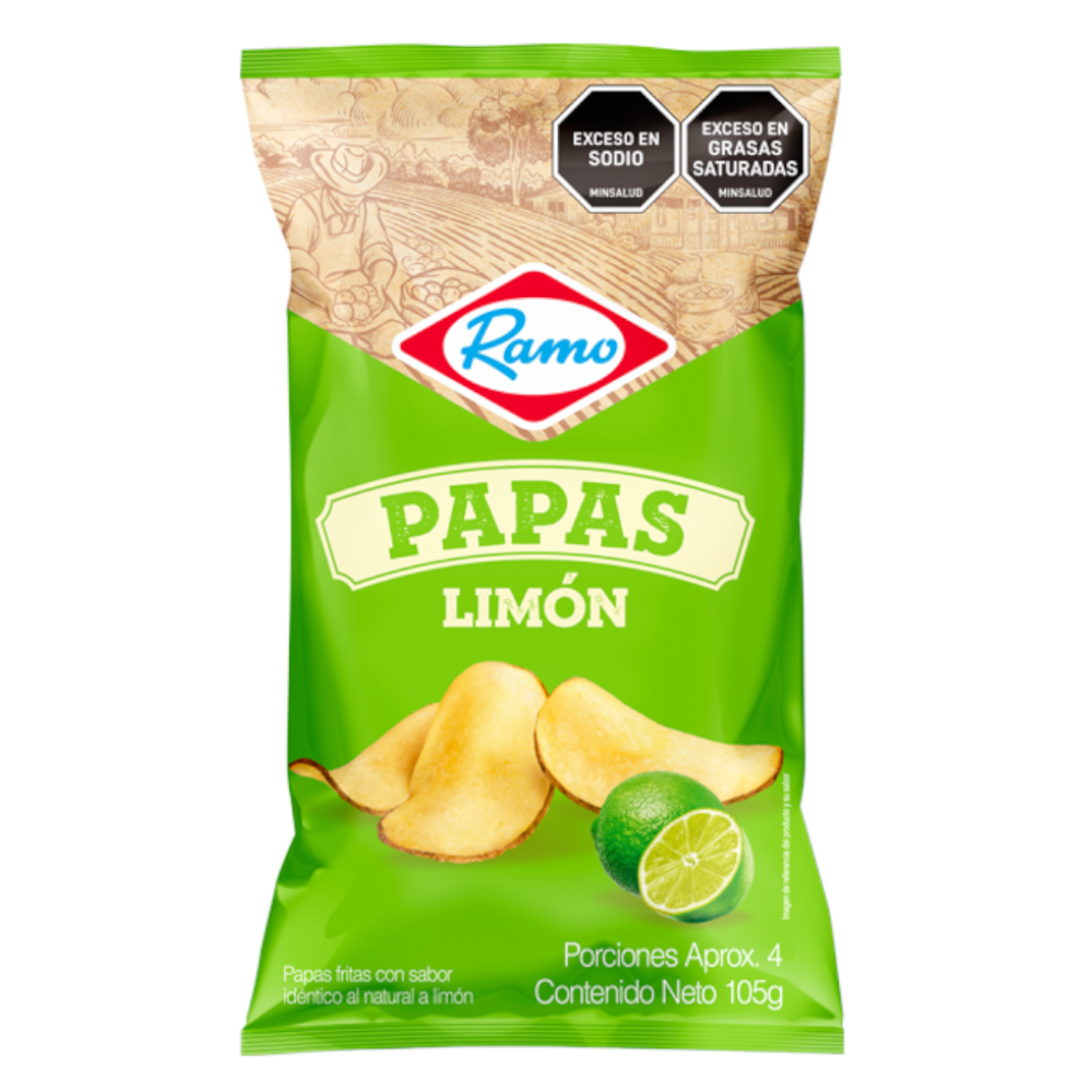 Papas Ramo Limón 105Gr