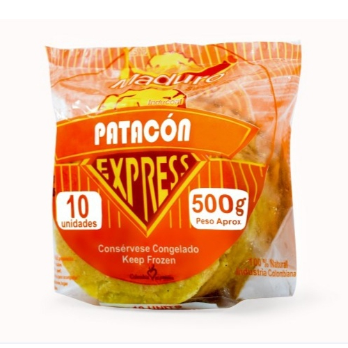 Patacón Maduro Express 10 Unidades 500Gr