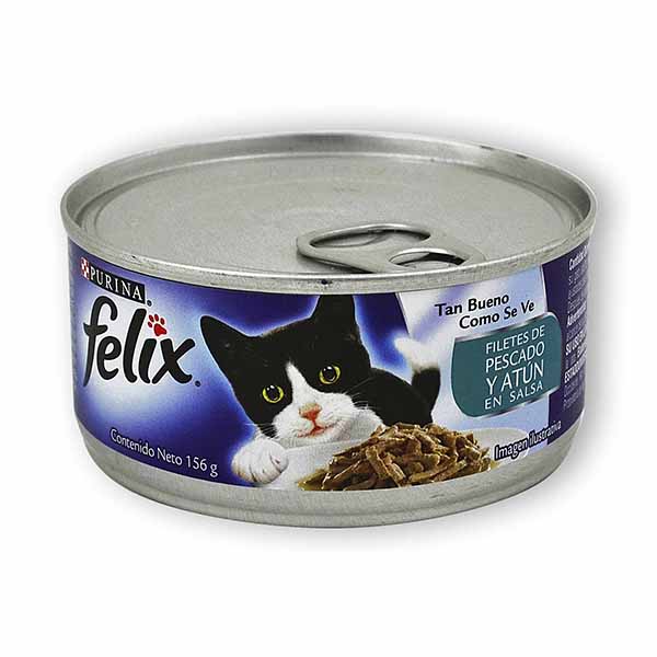 Pate Pescado Atun Salsa Felix Lata 156Gr