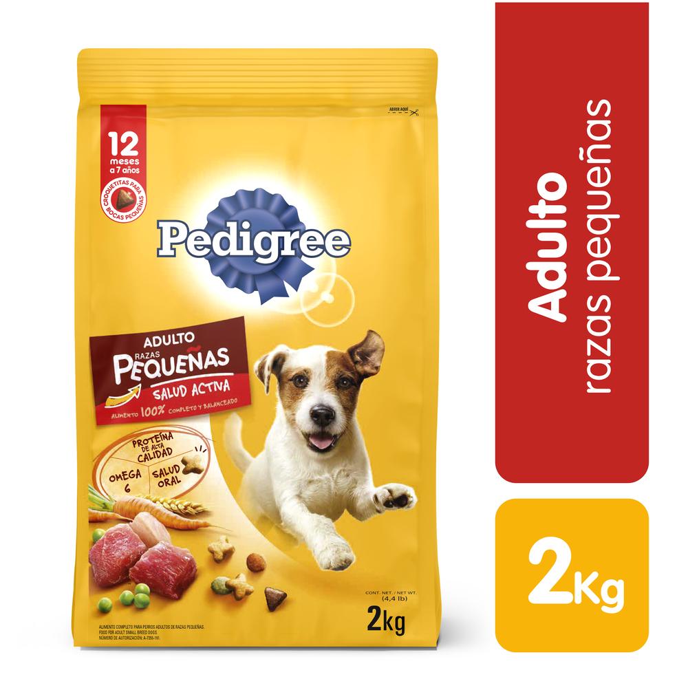 Pedigree Adulto Razas Pequeñas 2000Gr