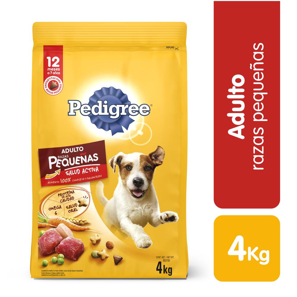 Pedigree Adulto Razas Pequeñas 4000Gr