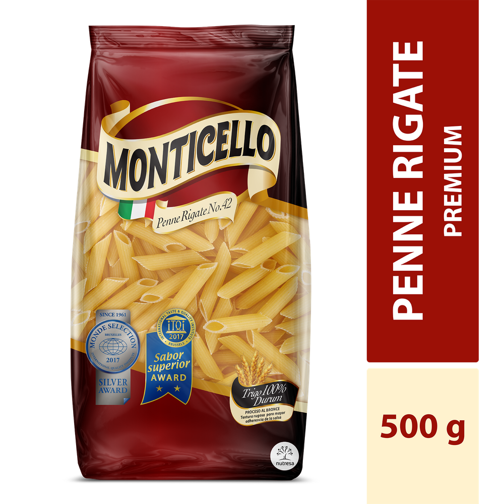 Penne Rigate Monticello 500Gr