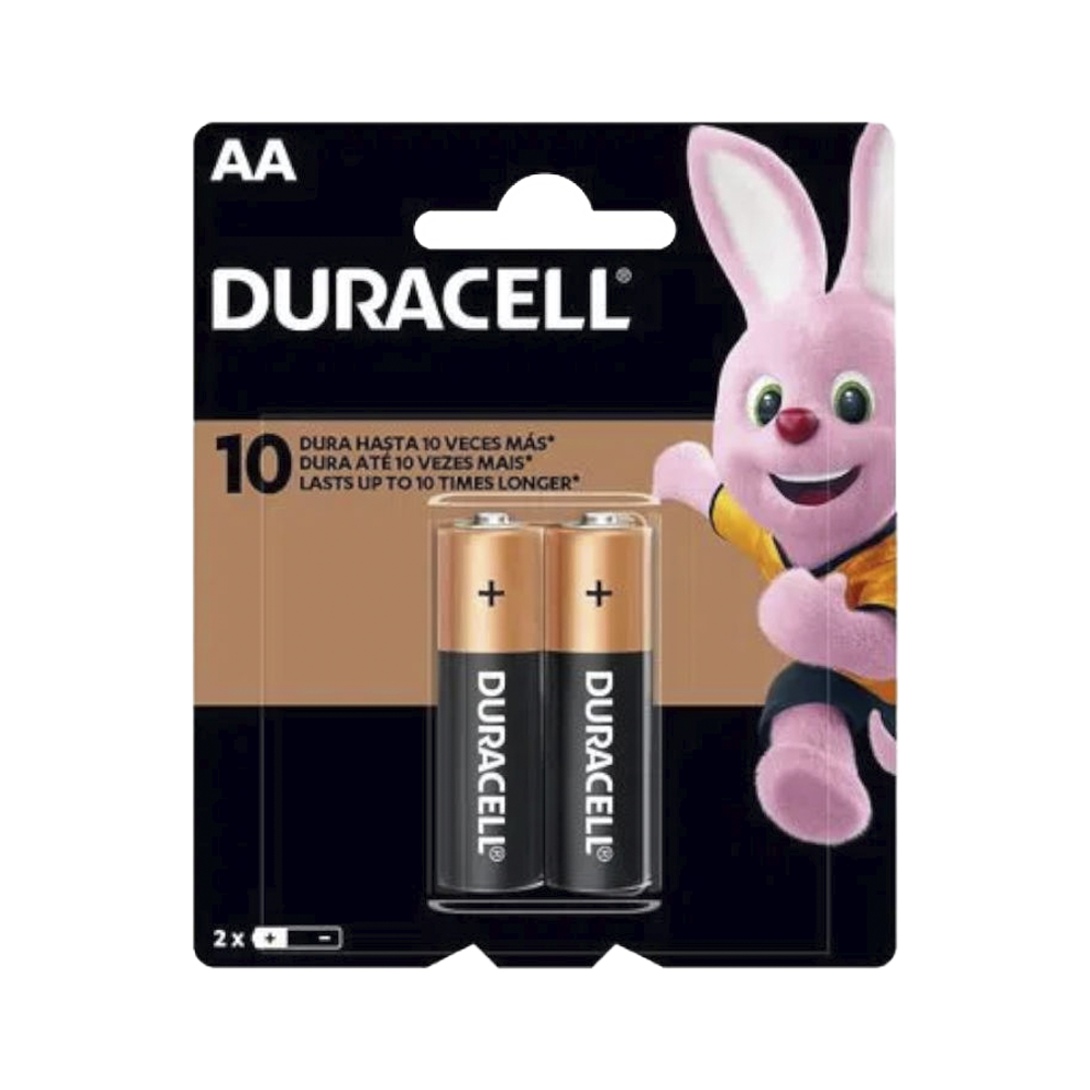 Pila Duracell AA Blister 2 Unidades