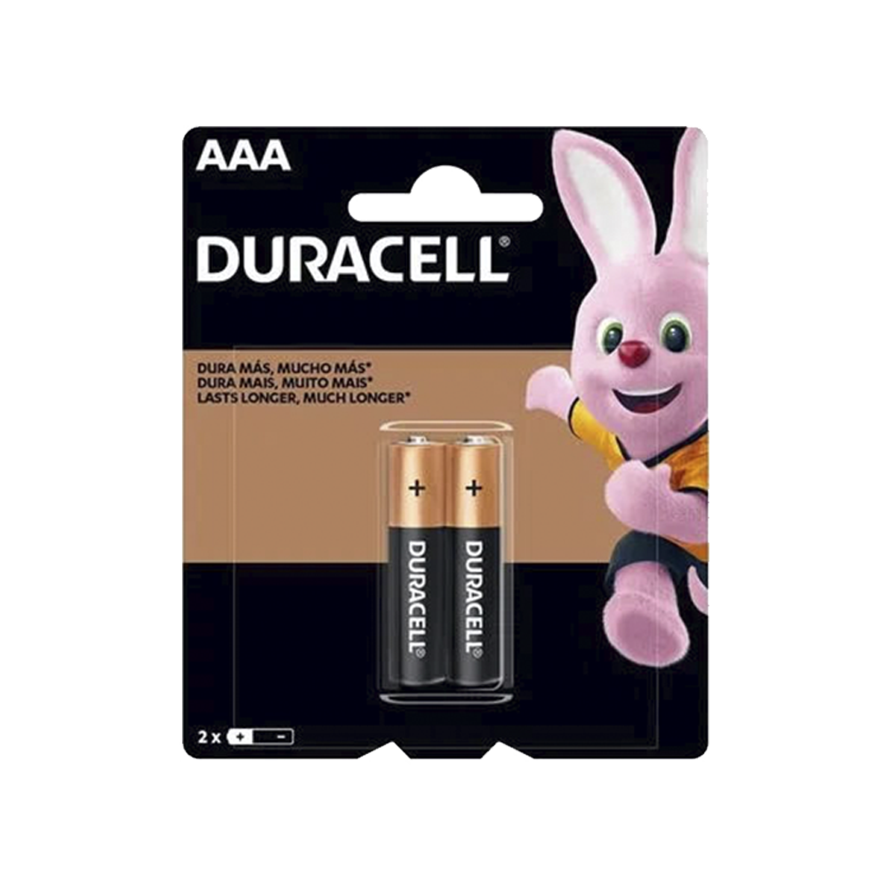 Pila Duracell AAA Blister 2 Unidades