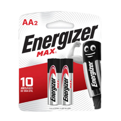 Pila Energizer Max AA 2 Unidades