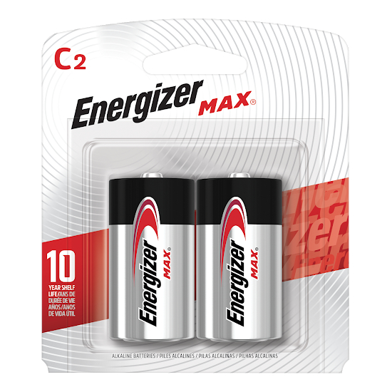 Pilas Energizer Max C2 2 Unidades