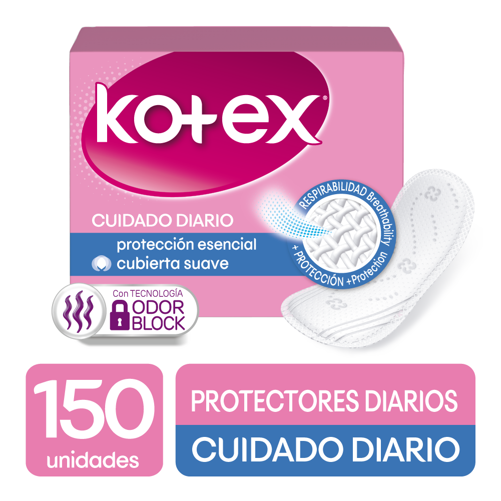 Protectores Kotex Days Normal 150 Unidades