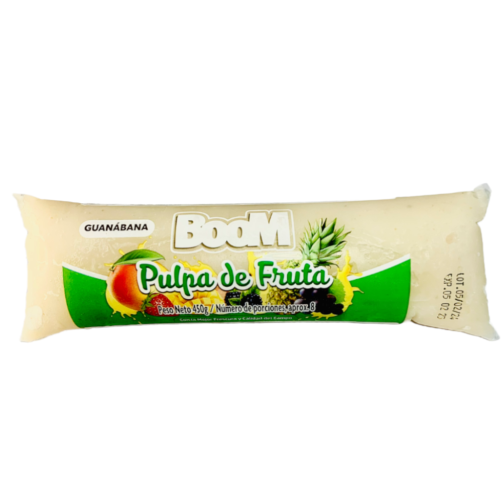 Pulpa Fruta Boom Guanabana 450Gr