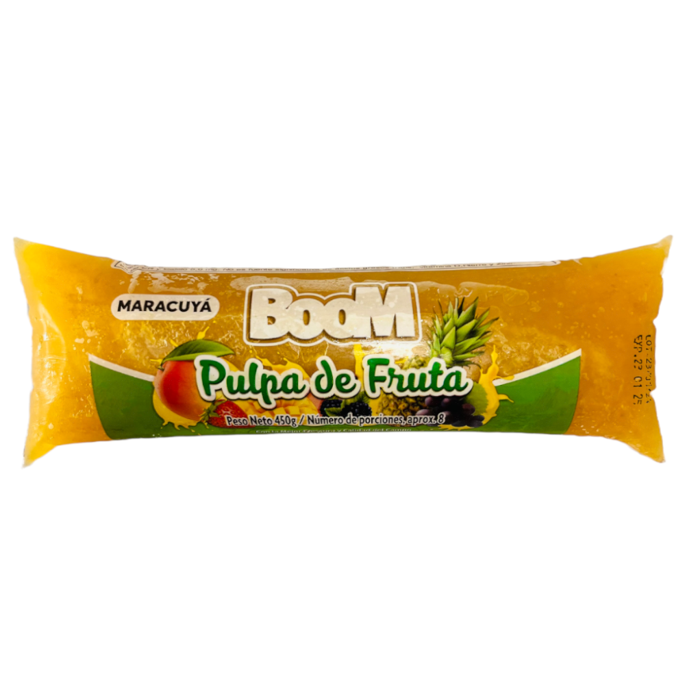 Pulpa Fruta Boom Maracuya 450Gr