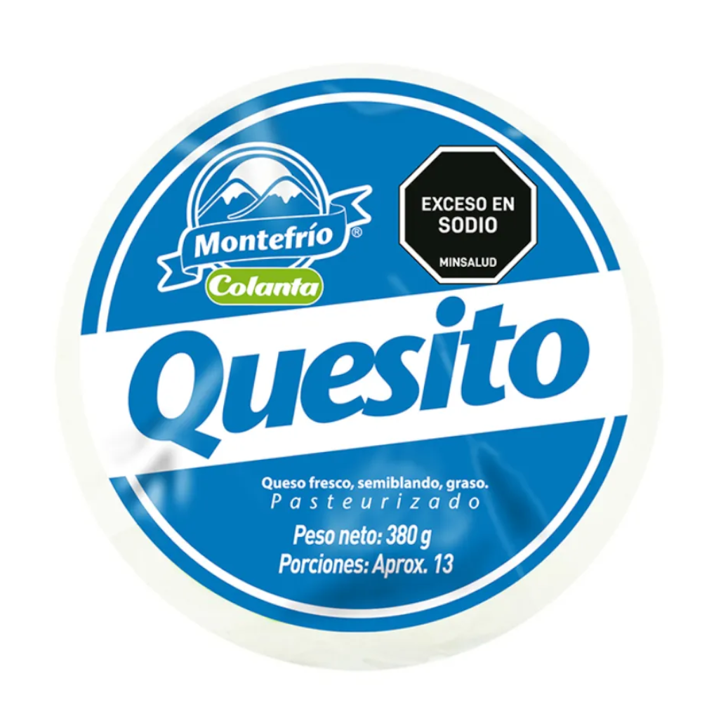 Quesito Montefrio Redondo 380Gr
