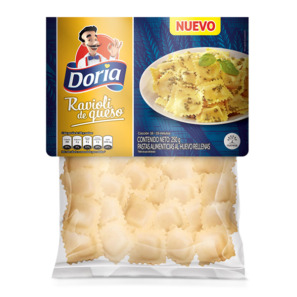 Ravioli De Queso Doria 250Gr