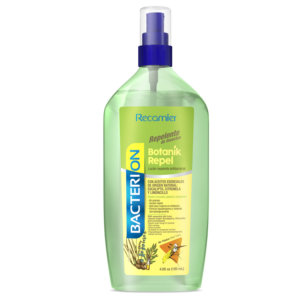 Repelente Insectos Bacterion 120Ml