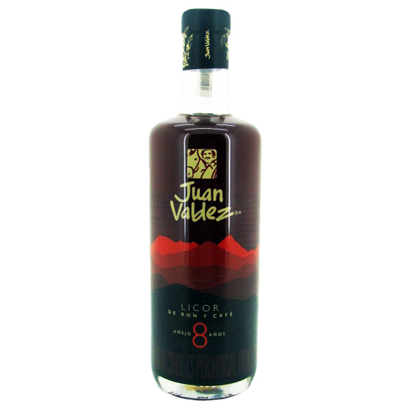 Ron Cafe Juan Valdez 8 Años Botella 750Ml
