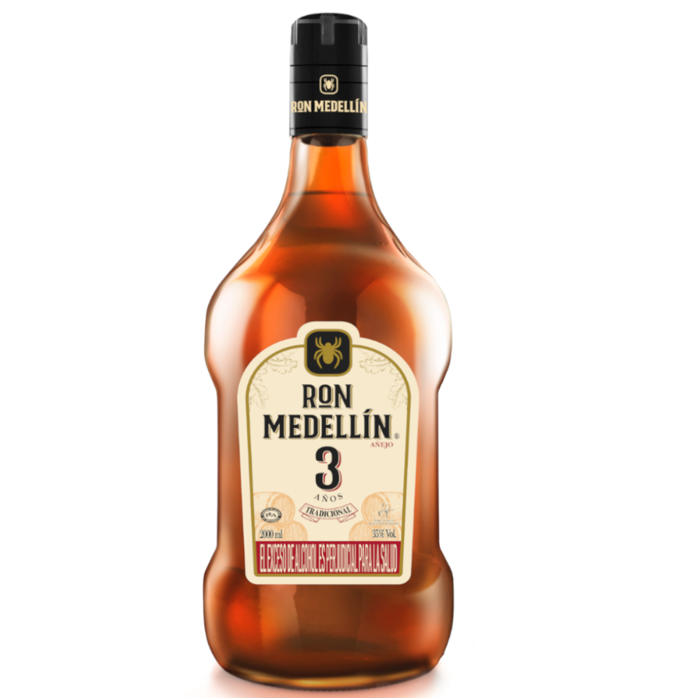 Ron Medellin Botella 2000Ml