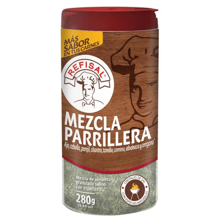 Sal Parrillera Refisal Especias 280Gr