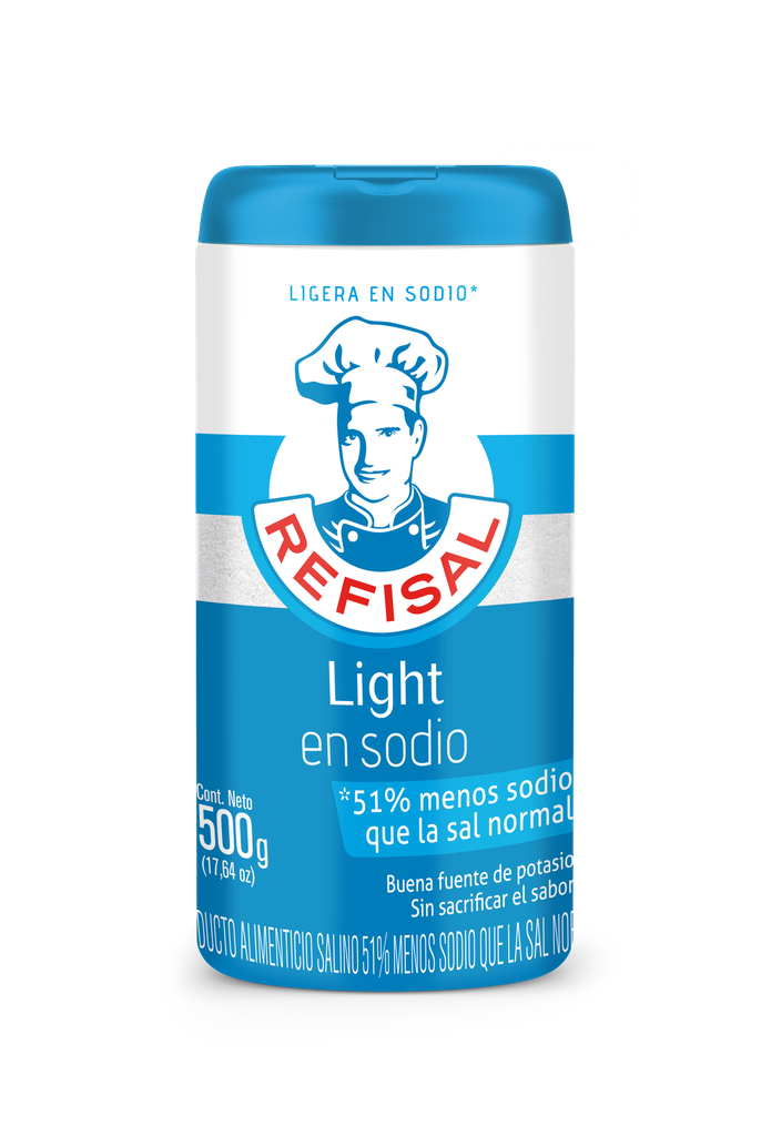 Sal Refisal Light Barril 500Gr 