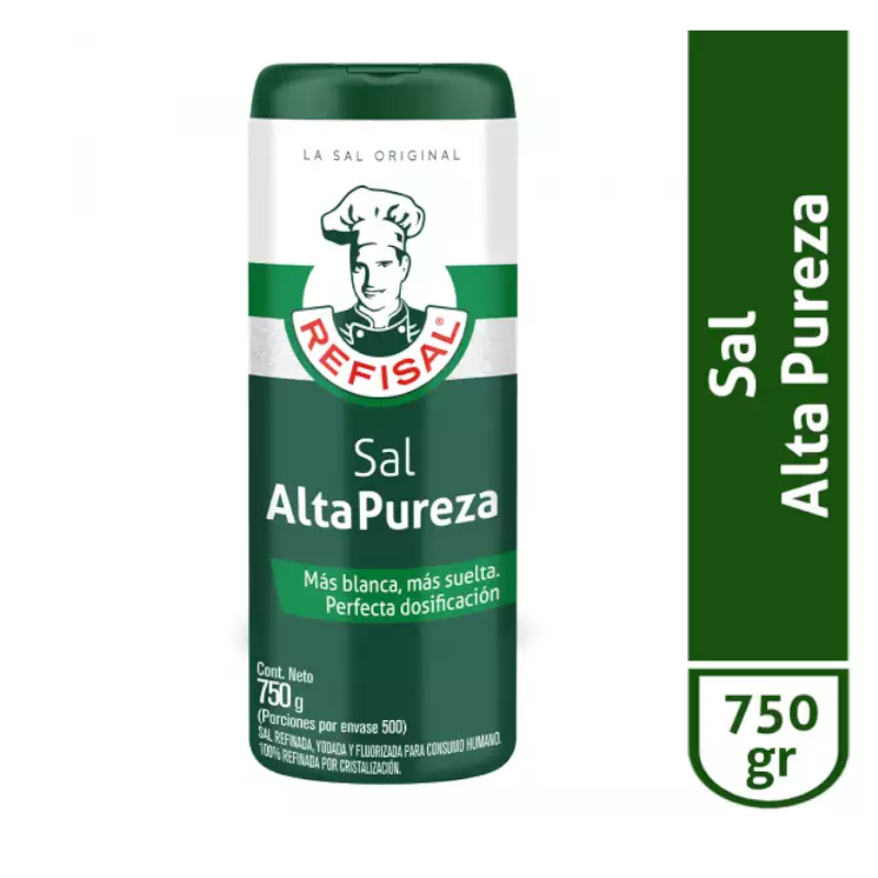 Sal Refisal Salero 750Gr