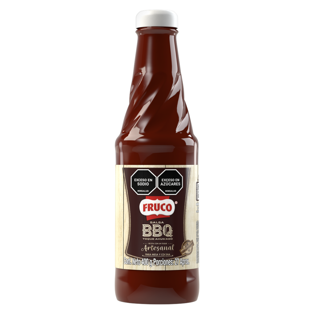 Salsa  Bbq Fruco Artesanal Frasco 400Gr