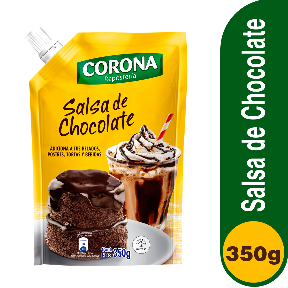 Salsa Chocolate Corona 350Gr