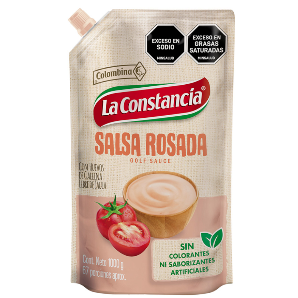 Salsa La Constancia Rosada 1000Gr