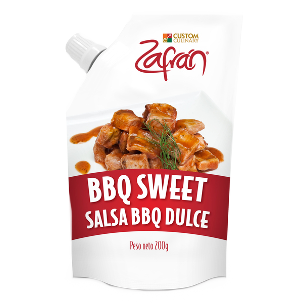 Salsa Zafrán Bbq Dulce 200Gr