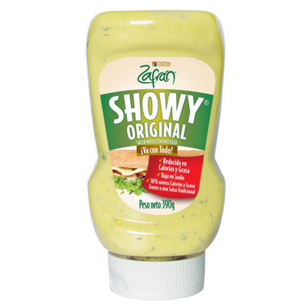 Salsa Zafrán Showy Original 390Gr