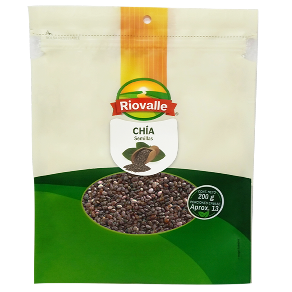 Semillas Chia Riovalle 200Gr