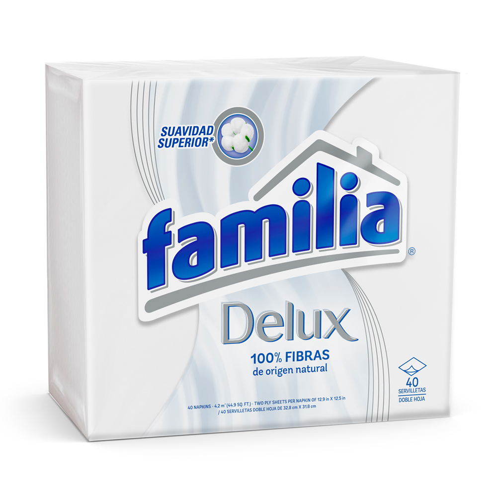 Servilleta Familia Delux 40 Unidades